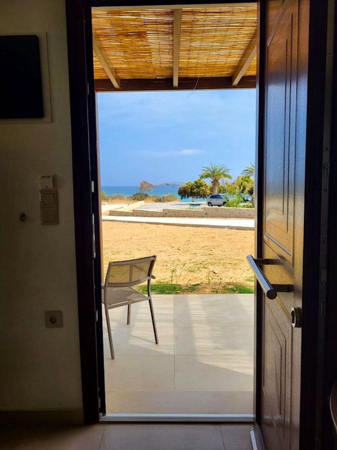 Studio At Beautiful Beach Kouremenos Apartment Anevato Exterior photo