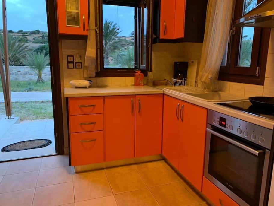 Studio At Beautiful Beach Kouremenos Apartment Anevato Exterior photo
