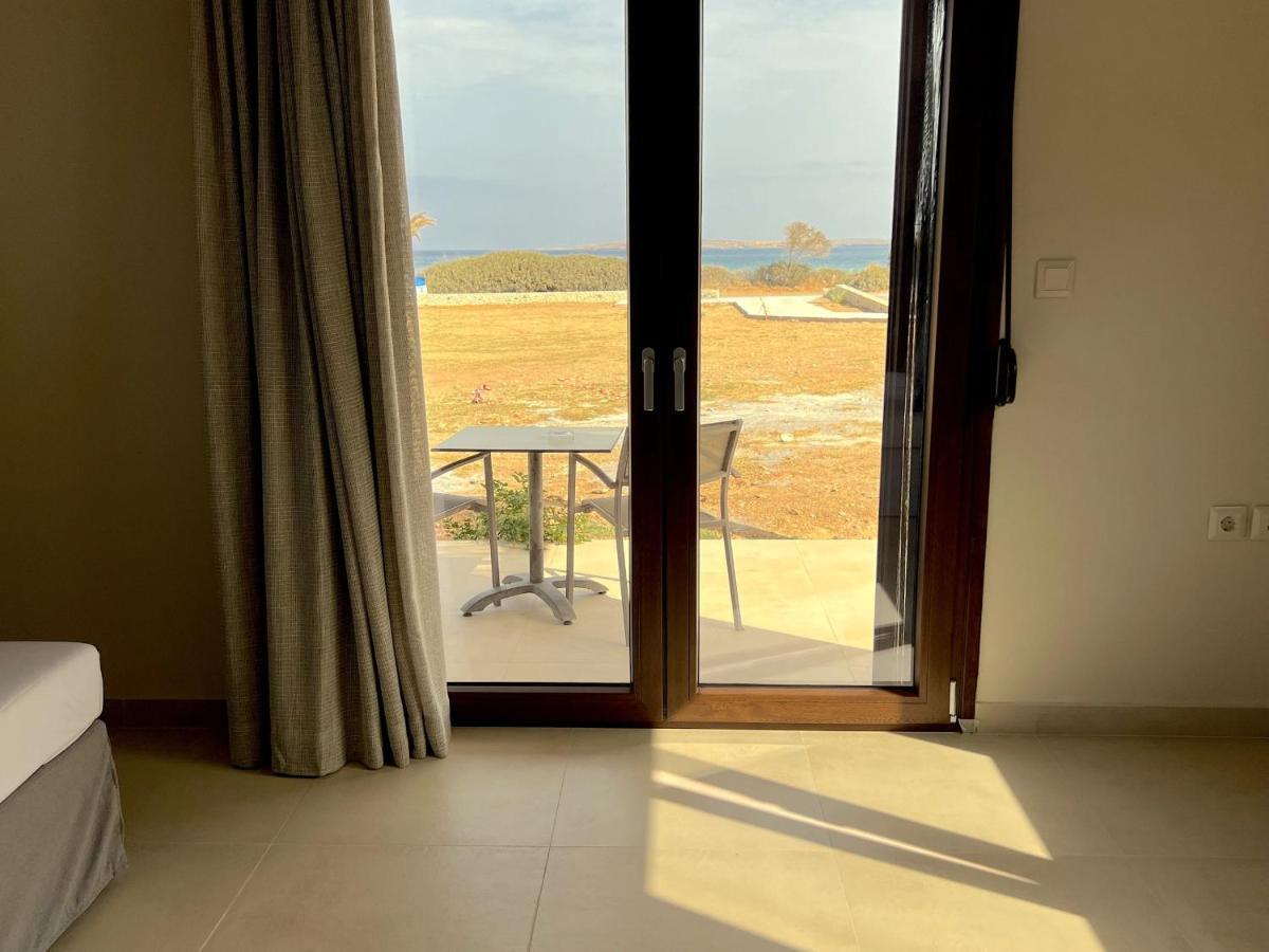 Studio At Beautiful Beach Kouremenos Apartment Anevato Exterior photo