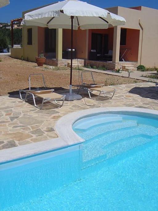 Studio At Beautiful Beach Kouremenos Apartment Anevato Exterior photo