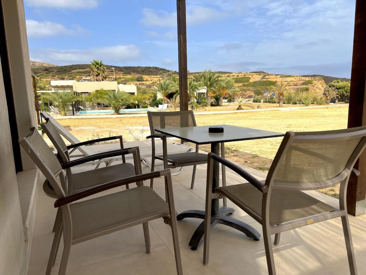 Studio At Beautiful Beach Kouremenos Apartment Anevato Exterior photo
